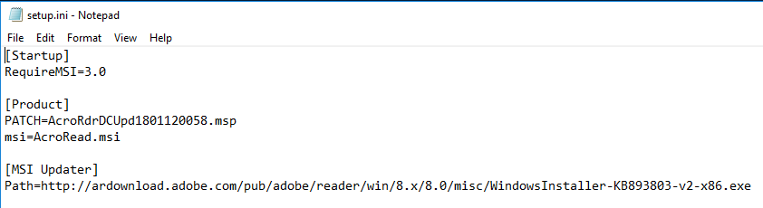 Adobe-reader-installer-initial-seup.ini