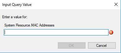 SCCM MAC address query